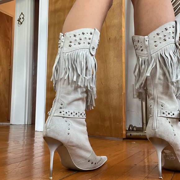 vintage high heel stiletto y2k cowboy boot✨ - Picture 5 of 6